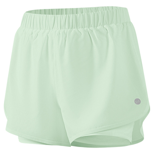 361运动短裤女2026新款夏季防走光可外穿瑜伽假两件健身跑步短裤