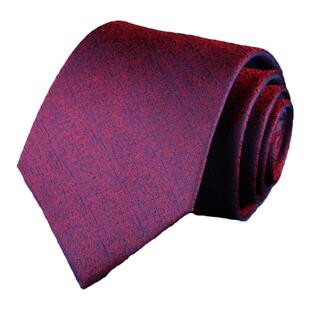 桑蚕丝真丝领带男士正装商务新郎结婚职业上班酒红领带高端拉链