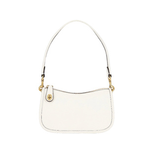[冬季新品]Coach SWINGER 20复古风白色手提包REVOLVE