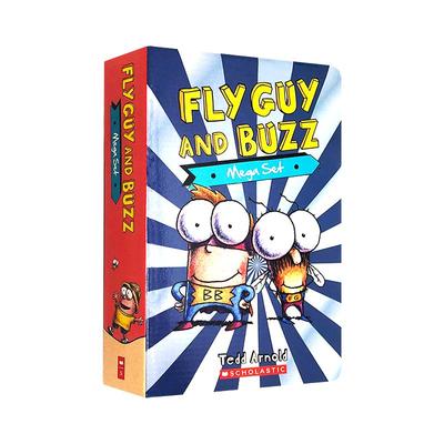 Fly Guy and Buzz 苍蝇小子15册全集 英文原版小说桥梁书课外读物正版现货 flyguy淘气搞笑 4-8儿童少儿英语