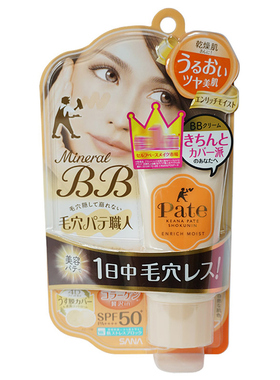日本SANA莎娜毛孔职人矿物BB霜