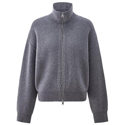 OCHIRLY欧时力100%羊毛针织外套