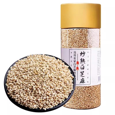 野三坡炒熟白芝麻杂粮免洗