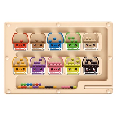 磁力走珠迷宫宝宝3到6岁早教玩具