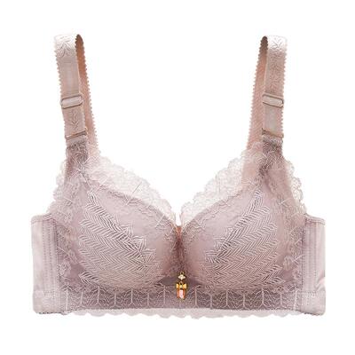 婴儿棉内衣女小胸聚拢三排扣胸罩