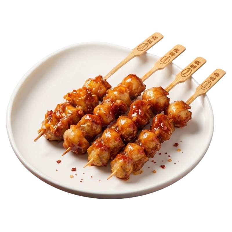 泰森香辣掌中宝串(鸡腿软骨)248g*3露营烧烤串空气炸锅半成品小食