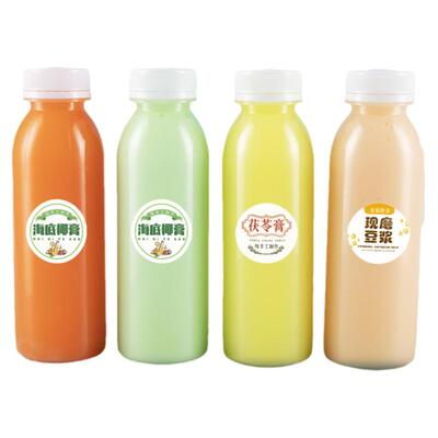 耐高温海底椰雪梨膏一次性塑料瓶