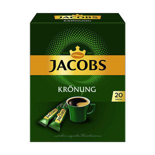 德国进口雅各布斯Jacobs速溶焦糖拿铁经典三合一美式意式等可选