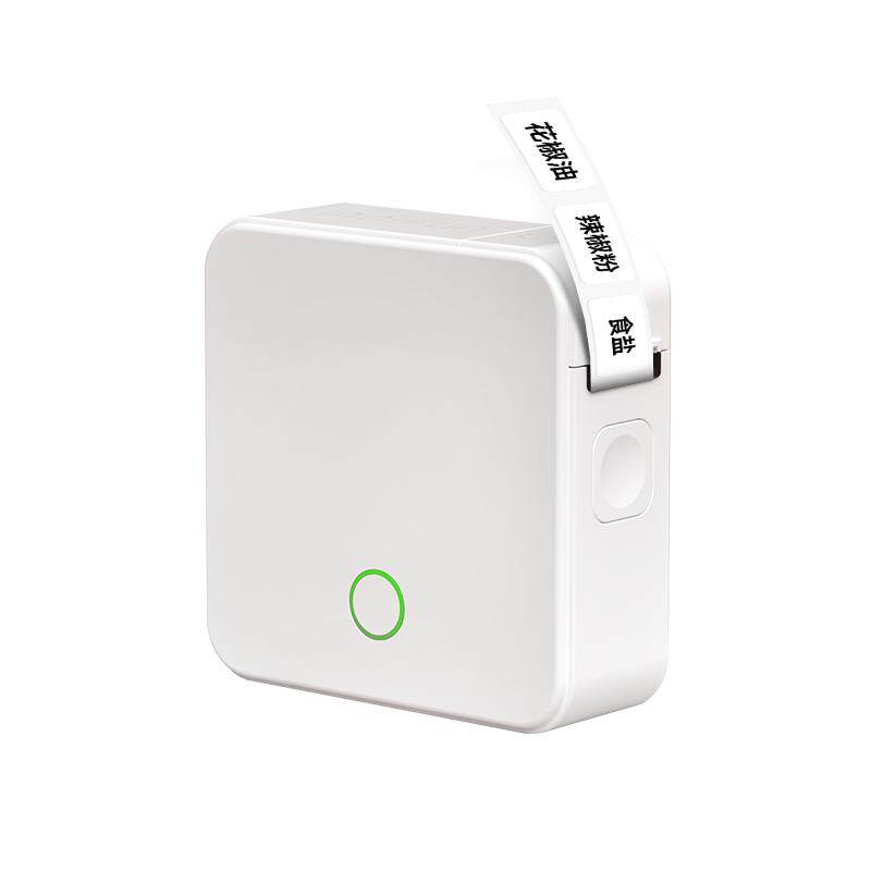 德佟印立方P0标签打印机小型家用手持便携式蓝牙不干胶透明贴防水标签机姓名贴食品有效期手持智能便签打印机