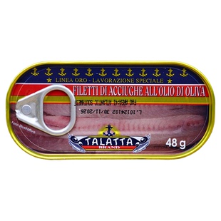 橄榄油浸鳀鱼条罐头意大利进口凤尾鱼片咸味银鱼柳ANCHOVY FILLET