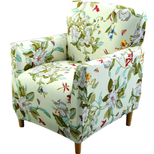 小单人沙发套罩全包万能通用2026独立个网吧老式美甲座椅盖布巾笠