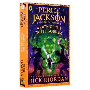 波西杰克逊第一季第7册英文原版小说Percy Jackson and the Olympians Wrath of the Triple Goddess三相女神之怒青少年科幻书