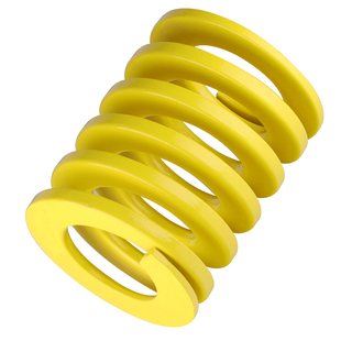 模具黄色弹簧日标压缩矩形高强度扁线短距弹黄/30/35/40/50/60/70