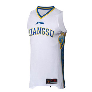 李宁正品18-19赛季CBA江苏肯帝亚球迷版球衣背心比赛服AAYN763