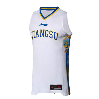 李宁正品cba江苏球衣背心比赛服
