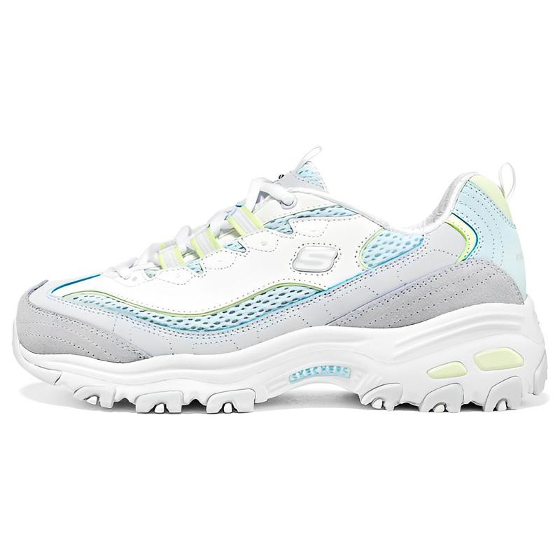 Skechers斯凱奇 D'LITES 1.0 小冰熊薄荷氣泡冰 合成革 舒適百搭