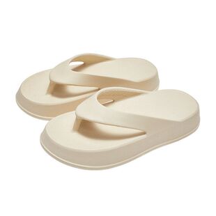 优调厚底增高人字拖女夏季外穿踩屎感拖鞋防滑夹脚沙滩凉拖男EVA