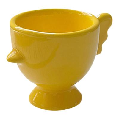 eggcup创意小鸡陶瓷高脚蛋托杯