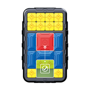 华容道滑动拼图儿童益智玩具超级磁力版新款思维训练三国积木游戏