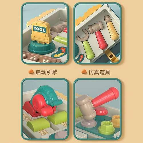 男孩儿童玩具车小孩0-6岁3--4变形小汽车方向盘公交车玩具澄海-12