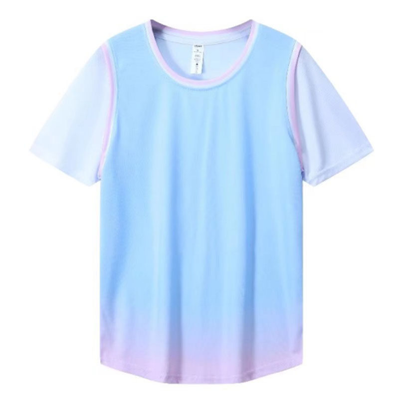 篮球服套装女定制球衣班服男款短袖假两件大中小学生运动比赛队服