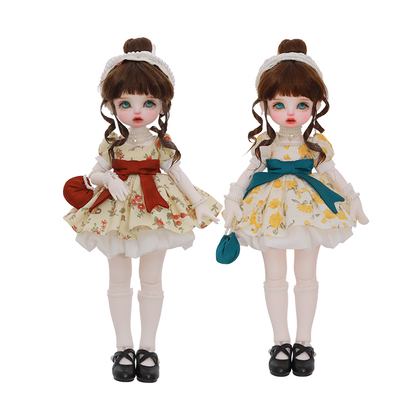 正版bjd6分女娃娃人偶莉莉拉包邮