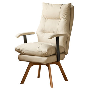 家用学习办公椅书房电脑椅舒适久坐单人沙发转椅人体工程靠背椅