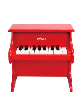 Hape18键小钢琴木质儿童益智玩具
