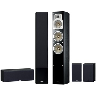 Yamaha/雅马哈 NS-F350发烧落地音箱家庭影院5.0套装保真hifi组合