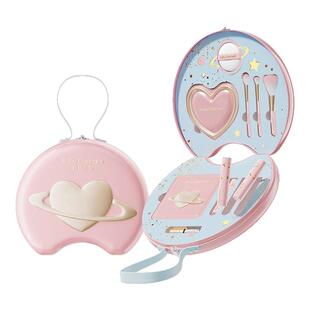 红色小象儿童化妆品彩妆全套正品女孩生日礼物双层礼盒套装口红