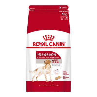 皇家中型成犬全价粮M25/4kg