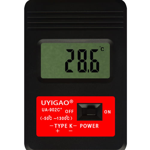 优仪高UYIGAO便携式电子温度计数显家用室内带探头传感器UA902C+