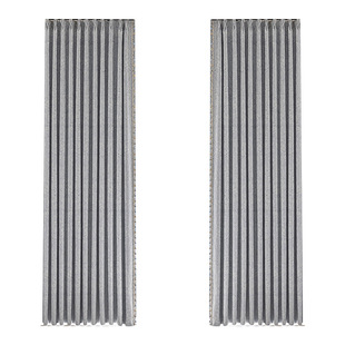 高温定型窗帘遮光雪尼尔提花绣花色织布浪漫卧室客厅高级感奶油风