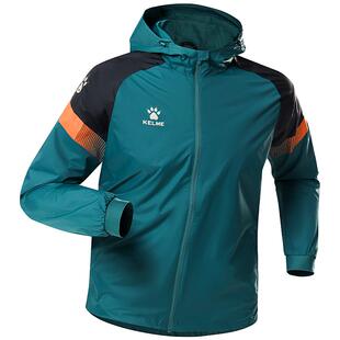 新款卡尔美运动风衣秋季足球跑步训练防风雨衣官方旗舰店正品外套