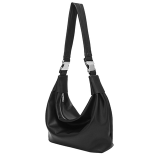 NESBIT小众设计感软皮男包简约百搭单肩斜挎包2025新款通勤饺子包