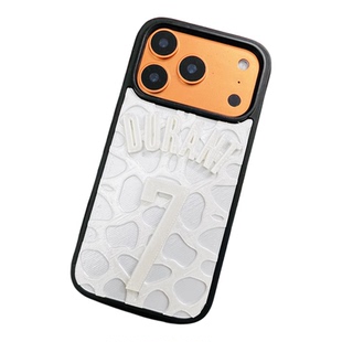 原创潮男女凯文杜兰特7号球衣适用于苹果16/17Promax手机壳立体凹凸质感iPhone15pro/16pro保护套nba篮球17新