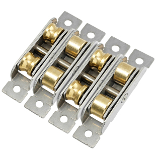 塑钢窗滑轮门窗配件推拉门地轮子88窗户滚轮玻璃移门不锈钢轴承下