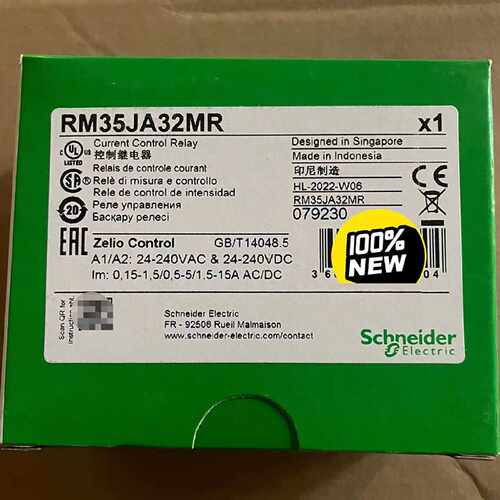 议价RM35JA32MR/W施耐德控制继电器电流监测全新原装正品现货质保