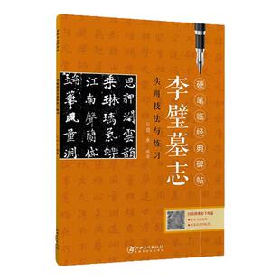 硬笔临经典碑帖李璧墓志 魏碑体楷书 初学者入门成人学生硬笔书法练字帖 笔画偏旁结构解析实用技法与练习