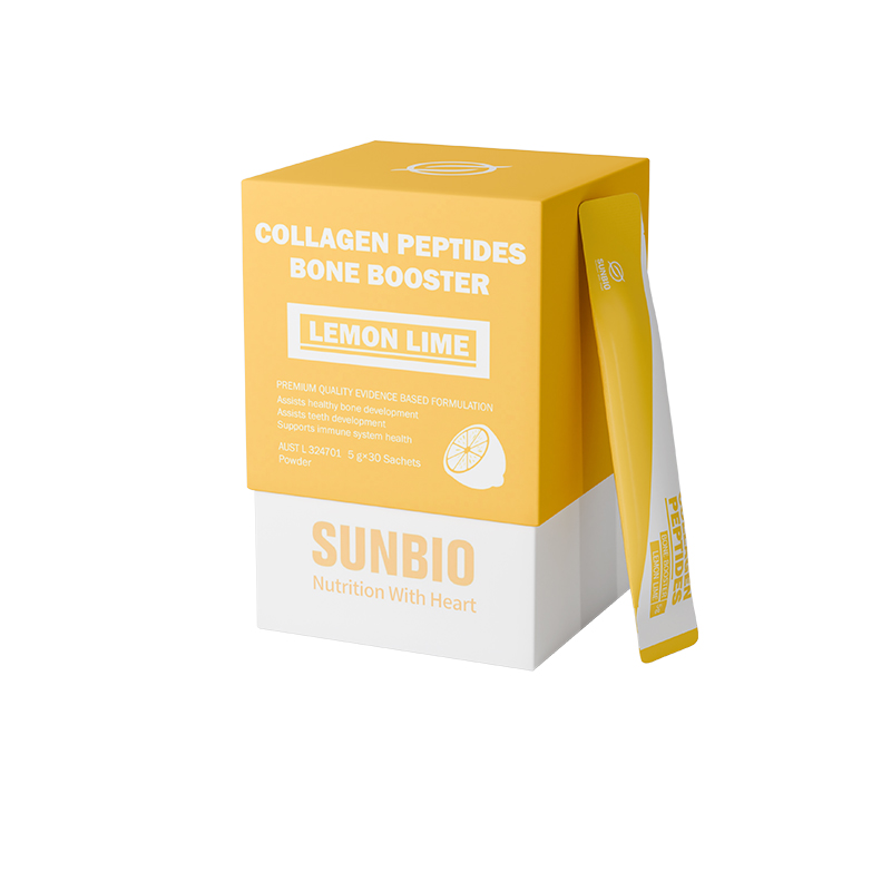 【自营】澳洲SUNBIO身高肽苏糖酸钙骨胶原肽赖氨酸儿童青少年成长