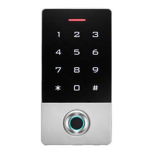 防水半导体指纹密码刷卡门禁机双门磁力锁电插锁室外防水指纹机