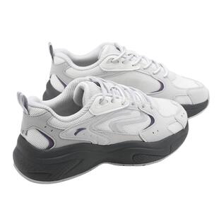 安踏星光3女鞋2026冬季新款厚底潮流轻便休闲运动鞋子复古老爹鞋