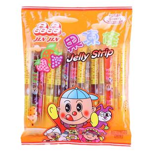 中国台湾晶晶果冻条综合果味吸吸果冻休闲小零食袋装470g独立包装