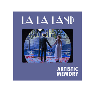 爱乐之城胶片电影卡片装饰反转胶片纸礼物纪念周边La La Land