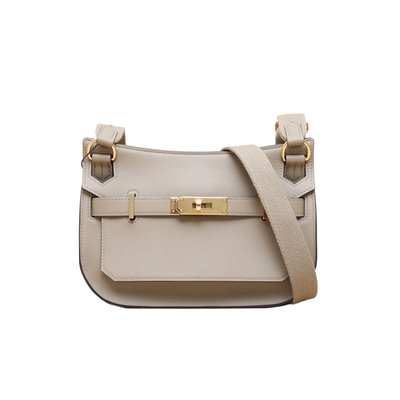 【自营】中古99新Hermes/爱马仕单肩包吉普赛mini米色Swift皮