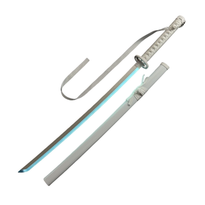 烟雾款渐显变色发光袖白雪