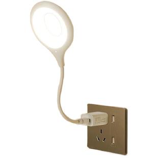 智能语音声控小夜灯人工感应卧室床头睡眠家用usb新款台灯插电式