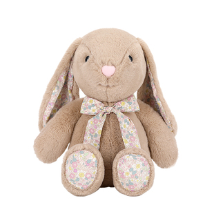 McHugs蝴蝶结小兔毛绒玩偶睡觉抱枕生日礼物玩具安抚娃娃陪伴公仔