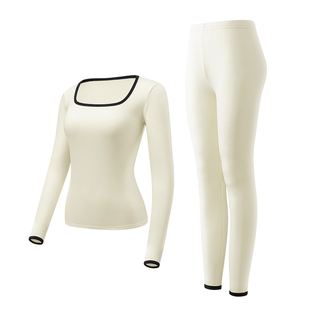 加绒加厚保暖内衣女士套装舒绒棉秋冬御寒打底秋衣秋裤秋冬新款