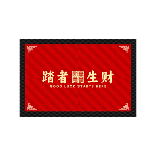 法超绒商用地垫迎宾地毯商铺门口防滑地垫公司酒店入户地垫可定制